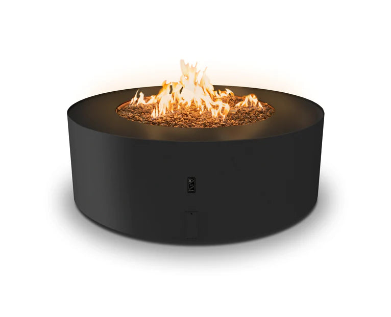 Fire Pits Direct Galio Star Black Gas Fire Pit Automatic